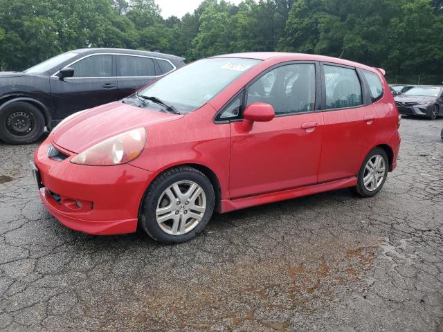 JHMGD38607S067143 - 2007 HONDA FIT S 红色 照片 1