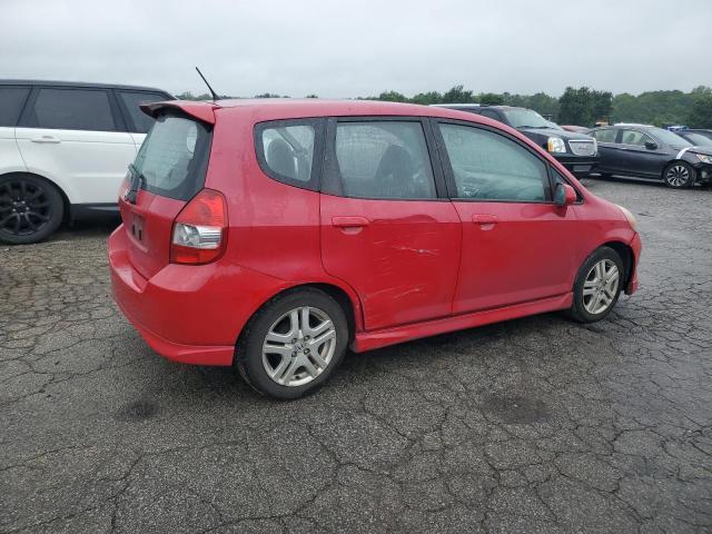 JHMGD38607S067143 - 2007 HONDA FIT S 红色 照片 3