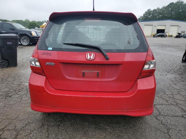 JHMGD38607S067143 - 2007 HONDA FIT S 红色 照片 6