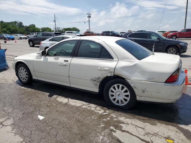 1LNHM86S14Y665197 - 2004 LINCOLN LS WHITE photo 2