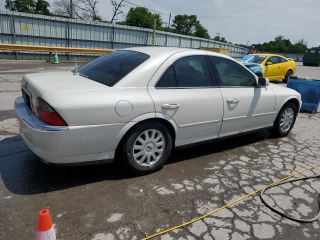 1LNHM86S14Y665197 - 2004 LINCOLN LS WHITE photo 3