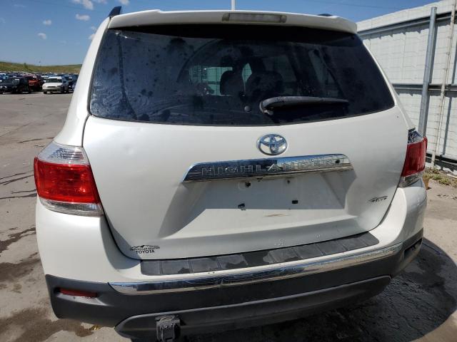 5TDBK3EH4DS186003 - 2013 TOYOTA HIGHLANDER BASE WHITE photo 6