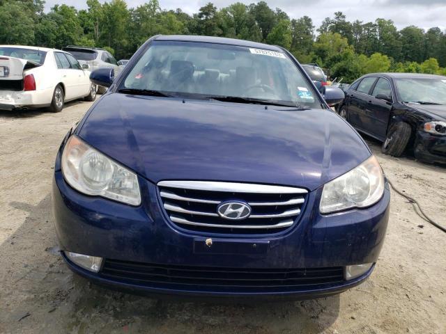 KMHDU4AD0AU144507 - 2010 HYUNDAI ELANTRA BLUE BLUE photo 5