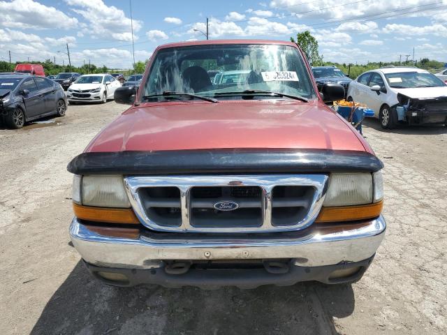 1FTZR15X1XPB18861 - 1999 FORD RANGER SUPER CAB MAROON photo 5