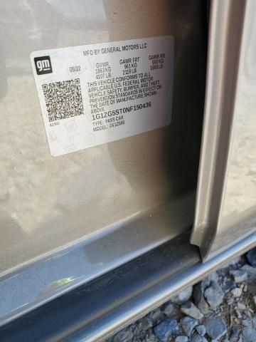 1G1ZG5ST0NF150436 - 2022 CHEVROLET MALIBU RS TAN photo 12