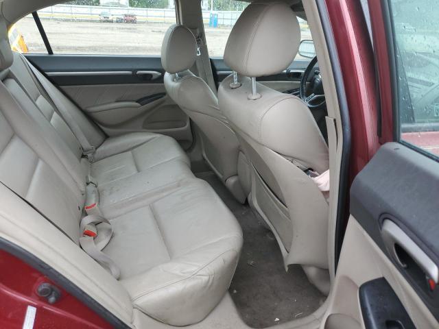 2HGFA1F97AH525624 - 2010 HONDA CIVIC EXL Qırmızı foto 10