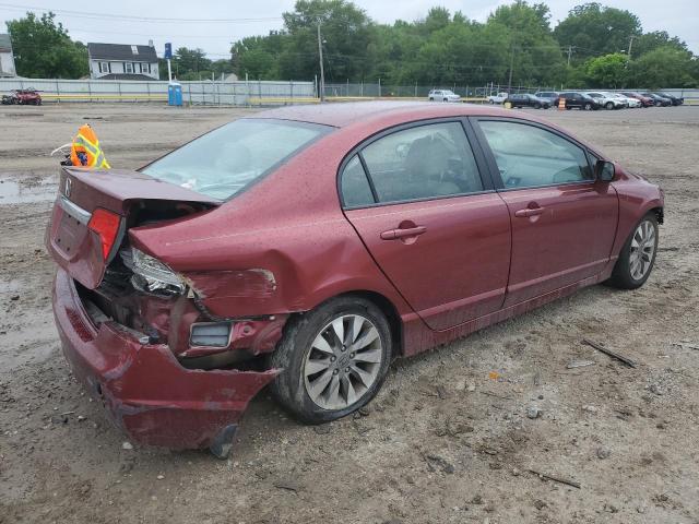 2HGFA1F97AH525624 - 2010 HONDA CIVIC EXL Qırmızı foto 3
