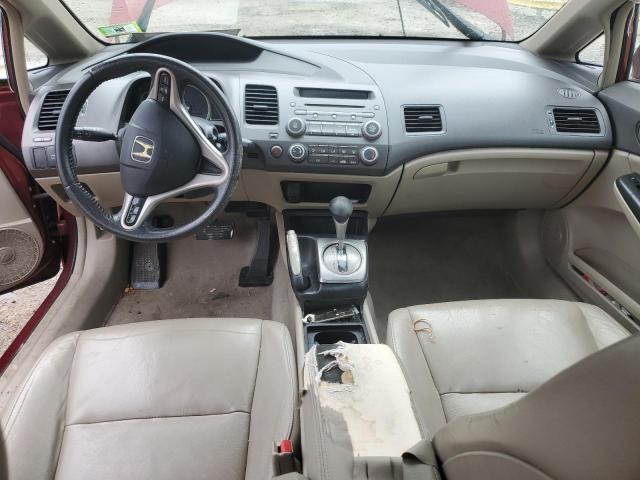 2HGFA1F97AH525624 - 2010 HONDA CIVIC EXL Qırmızı foto 8