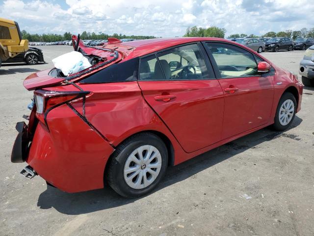 JTDKARFU8L3105313 - 2020 TOYOTA PRIUS L RED photo 3