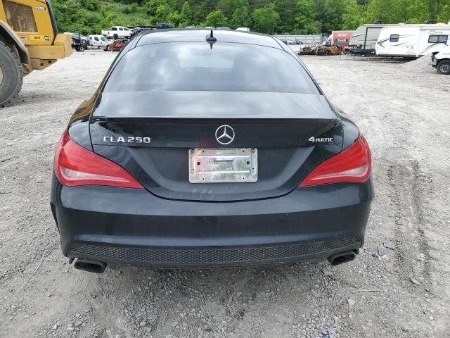 WDDSJ4GB0FN222088 - 2015 MERCEDES-BENZ CLA 250 4MATIC BLACK photo 6