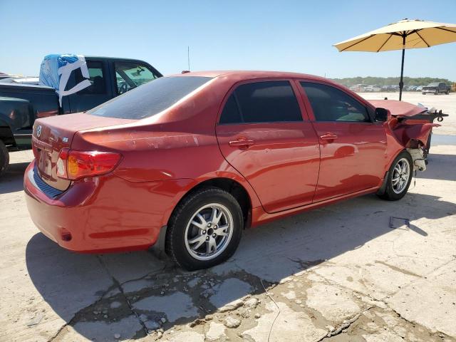 JTDBL40E899060586 - 2009 TOYOTA COROLLA BASE RED photo 3