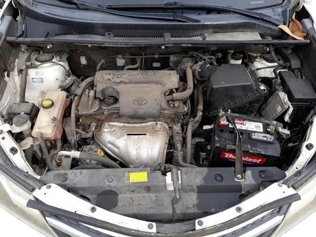 JTMZFREV7DD019867 - 2013 TOYOTA RAV4 LE WHITE photo 11