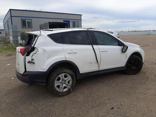 JTMZFREV7DD019867 - 2013 TOYOTA RAV4 LE WHITE photo 3