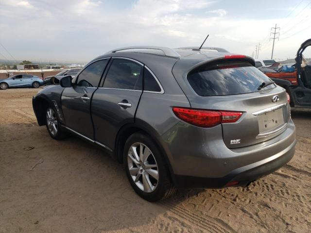 JN8CS1MW8DM172937 - 2013 INFINITI FX37 GRAY photo 2