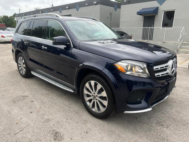 4JGDF6EE5JB175000 - 2018 MERCEDES-BENZ GLS 450 4MATIC BLUE photo 4