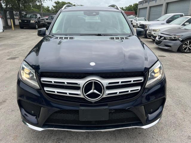 4JGDF6EE5JB175000 - 2018 MERCEDES-BENZ GLS 450 4MATIC BLUE photo 5