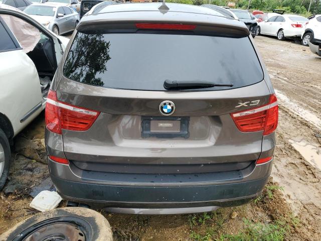 5UXWX9C51DL873888 - 2013 BMW X3 XDRIVE28I BROWN photo 6