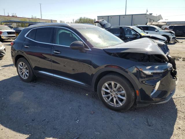 LRBAZLR44MD149719 - 2021 BUICK ENVISION PREFERRED BLUE photo 4