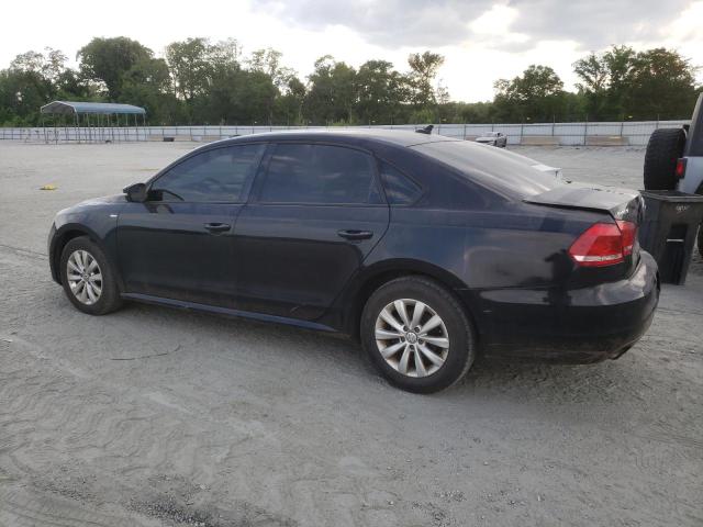1VWAS7A39EC119409 - 2014 VOLKSWAGEN PASSAT S BLACK photo 2