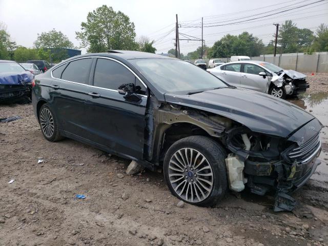 3FA6P0K97HR130196 - 2017 FORD FUSION TITANIUM BLACK photo 4