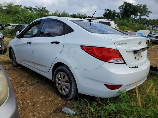 KMHCT4AE9GU002141 - 2016 HYUNDAI ACCENT SE WHITE photo 2