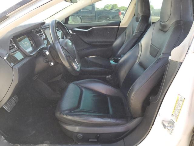 5YJSA1H2XEFP65095 - 2014 TESLA MODEL S WHITE photo 7