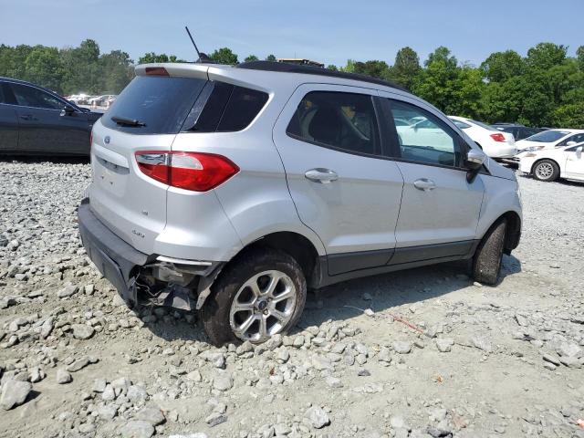 MAJ6S3GL8LC375990 - 2020 FORD ECOSPORT SE 银色 照片 3