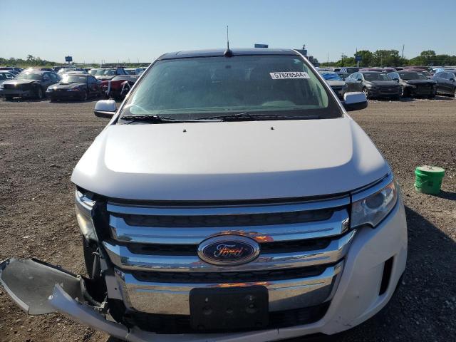 2FMDK3JC9DBA30443 - 2013 FORD EDGE SEL WHITE photo 5