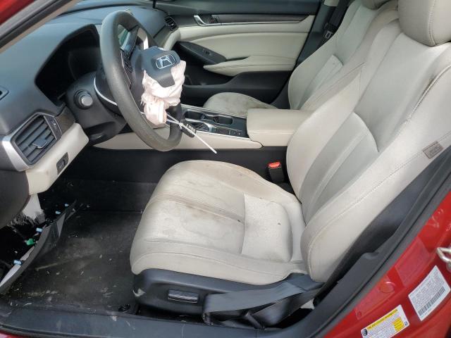 1HGCV1F45KA040247 - 2019 HONDA ACCORD EX RED photo 7