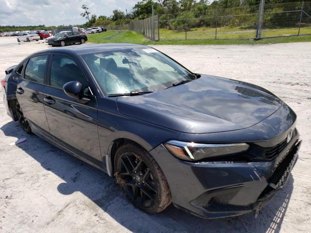 2HGFE2F5XNH586611 - 2022 HONDA CIVIC SPORT 灰色 照片 4