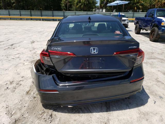 2HGFE2F5XNH586611 - 2022 HONDA CIVIC SPORT 灰色 照片 6