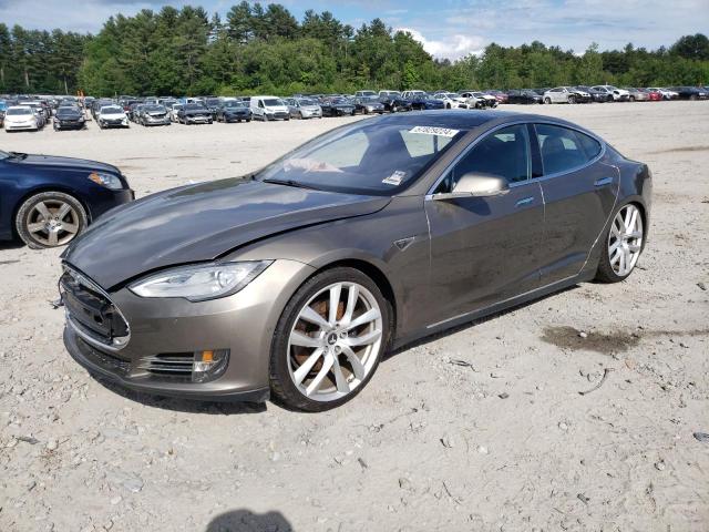 5YJSA1E23GF129383 - 2016 TESLA MODEL S 灰色 照片 1