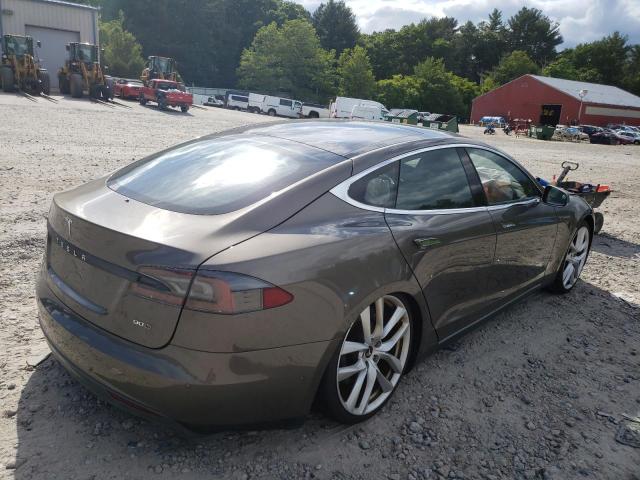 5YJSA1E23GF129383 - 2016 TESLA MODEL S 灰色 照片 3