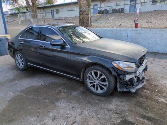 WDDWF4KBXGR140969 - 2016 MERCEDES-BENZ C 300 4MATIC CHARCOAL photo 4