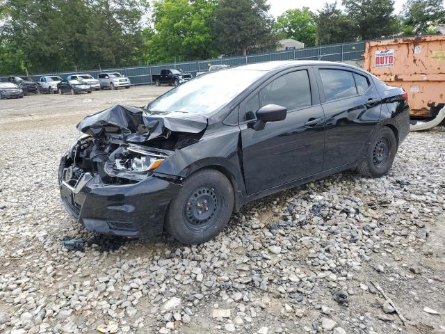 3N1CN8DV6LL909390 - 2020 NISSAN VERSA S BLACK photo 1