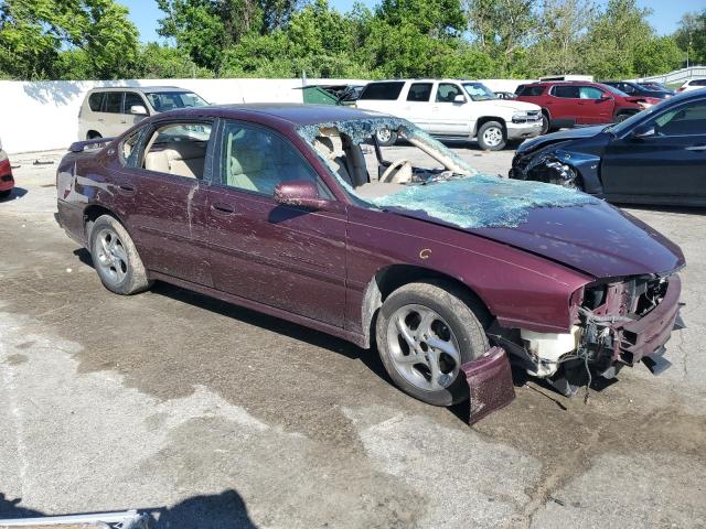 2G1WH52K149214093 - 2004 CHEVROLET IMPALA LS PURPLE photo 4