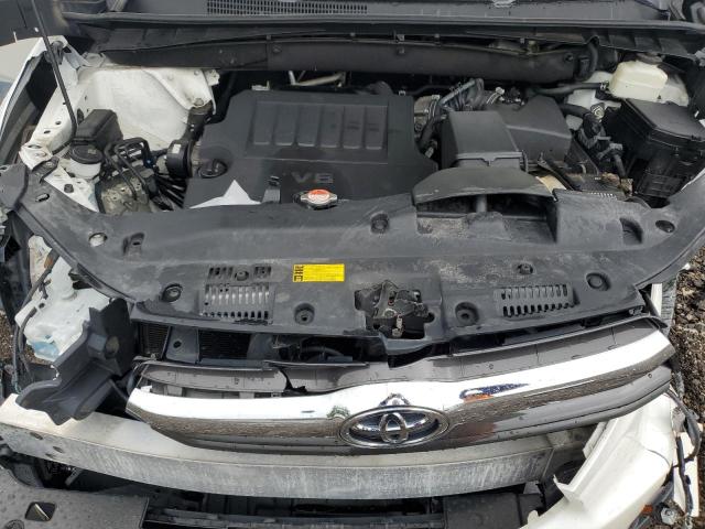 5TDJKRFHXGS349898 - 2016 TOYOTA HIGHLANDER XLE WHITE photo 12
