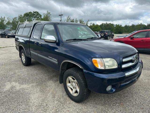 5TBBT44163S439479 - 2003 TOYOTA TUNDRA ACCESS CAB SR5 BLUE photo 1