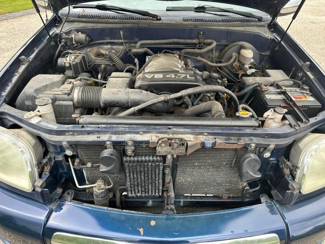 5TBBT44163S439479 - 2003 TOYOTA TUNDRA ACCESS CAB SR5 BLUE photo 9