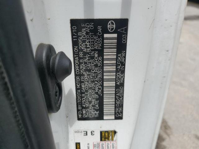 JTKJF5C73B3013506 - 2011 TOYOTA SCION TC Ağ foto 12