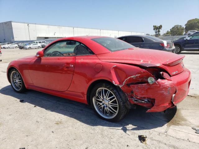 JTHFN48Y720020664 - 2002 LEXUS SC 430 RED photo 2