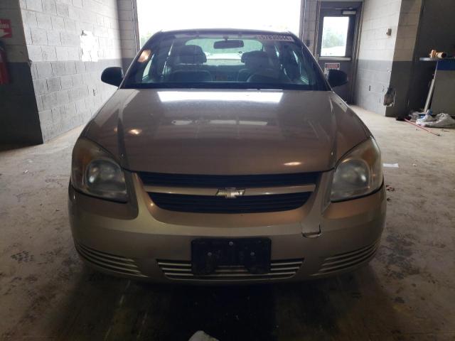 1G1AK52F157625429 - 2005 CHEVROLET COBALT BEIGE photo 5