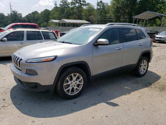 1C4PJLCB9EW212636 - 2014 JEEP CHEROKEE LATITUDE GRAY photo 1