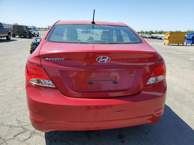 KMHCT4AE8HU349560 - 2017 HYUNDAI ACCENT SE RED photo 6