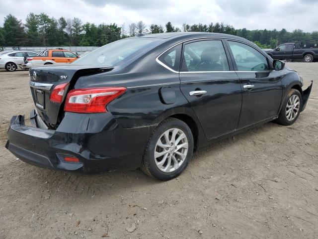 3N1AB7AP8KY285819 - 2019 NISSAN SENTRA S BLACK photo 3