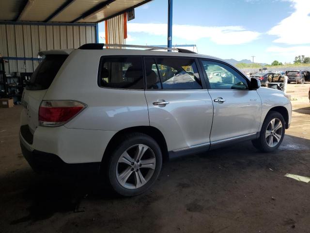 5TDDK3EH8DS262282 - 2013 TOYOTA HIGHLANDER LIMITED WHITE photo 3