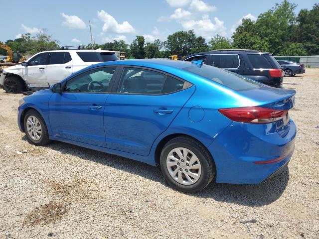 5NPD74LF6HH139889 - 2017 HYUNDAI ELANTRA SE BLUE photo 2