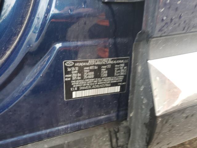 5NMS3CAD8LH257866 - 2020 HYUNDAI SANTA FE SEL BLUE photo 13