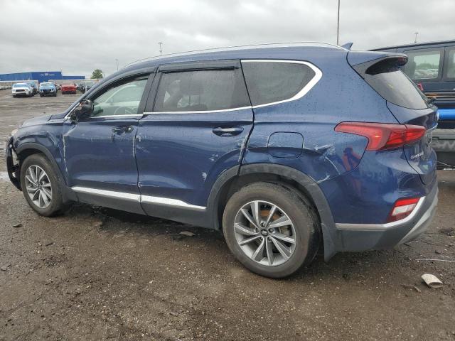 5NMS3CAD8LH257866 - 2020 HYUNDAI SANTA FE SEL BLUE photo 2
