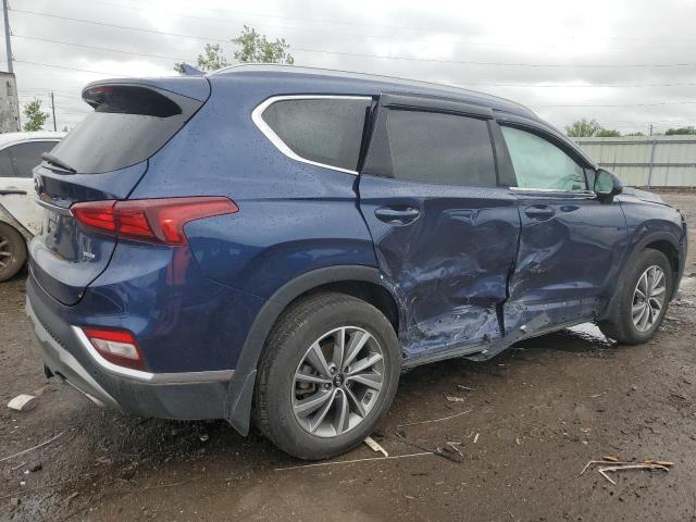 5NMS3CAD8LH257866 - 2020 HYUNDAI SANTA FE SEL BLUE photo 3